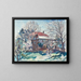 Bare Trees - Maud Sherwood — framed artwork on a wall