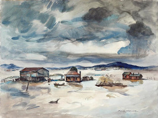 Flood near Maitland - Maud Sherwood — artwork view