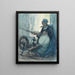 Spinning - Maud Sherwood — framed artwork on a wall