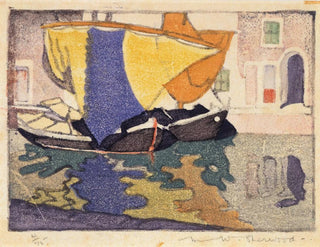 Bateaux de pêche vénitiens - Maud Sherwood — artwork view