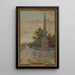 L'Obélisque - Maurice Chabas — framed artwork on a wall