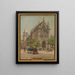 La Chapelle - Maurice Chabas — framed artwork on a wall