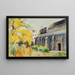 Église Saint-Julien-le-Pauvre, 5th arrondissement - Maurice Dainville — framed artwork on a wall