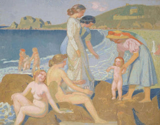 Bathers at Perros-Guirec - Maurice Denis — artwork view