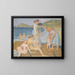 Bathers at Perros-Guirec - Maurice Denis — framed artwork on a wall