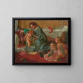 Children's Room of the Sistine Way - Maurice Denis — framed artwork on a wall