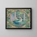 In the fortress - Maurice Denis — framed artwork on a wall