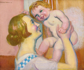 Child nude or Annie and Pauline - Maurice Denis — artwork view