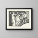 Illustration for a poem from the collection Wisdom - Maurice Denis — framed artwork on a wall