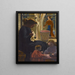 Intimité ou Ravaudeuse à la fenêtre - Maurice Denis — framed artwork on a wall