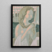 Young Girl with a Braid - Maurice Denis — framed artwork on a wall