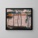 La Digue rouge à Loctudy - Maurice Denis — framed artwork on a wall