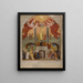 La Pentecôte l'Église romaine l'Église d'orient - Maurice Denis — framed artwork on a wall