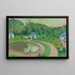 The Château de Rosanbo, the basin and the pavilions, sketch 2 - Maurice Denis — framed artwork on a wall