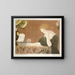 Nos âmes en gestes lents - Maurice Denis — framed artwork on a wall