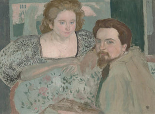 Portrait of Marthe and Maurice - Maurice Denis — artwork view
