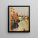 The Duke of Tiber or San Bartolomeo Rome - Maurice Denis — framed artwork on a wall