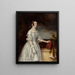 Portrait of Mrs. Alexander Spark - Maurice Felton — framed artwork on a wall