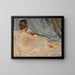 Female Nude Painting - Maurice Joron — framed artwork on a wall