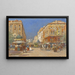 Paris at noon - Maurice Lenoir — framed artwork on a wall