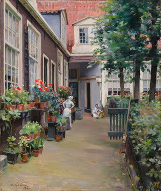 Maurice Lobre - In the back garden.webp