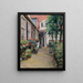 In the backyard garden - Maurice Lobre — framed artwork on a wall