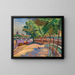 Pont des Arts, Paris - Maurice Mendjizky — framed artwork on a wall