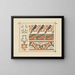 Abstract design inspired by birds, fish, butterflies, and dragonflies - Maurice Pillard Verneuil — framed artwork on a wall