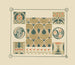 an abstract design based on flower buttons, berries, and tulips - Maurice Pillard Verneuil — artwork view