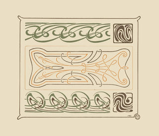 Abstract design based on intertwined curved shapes - Maurice Pillard Verneuil — artwork view