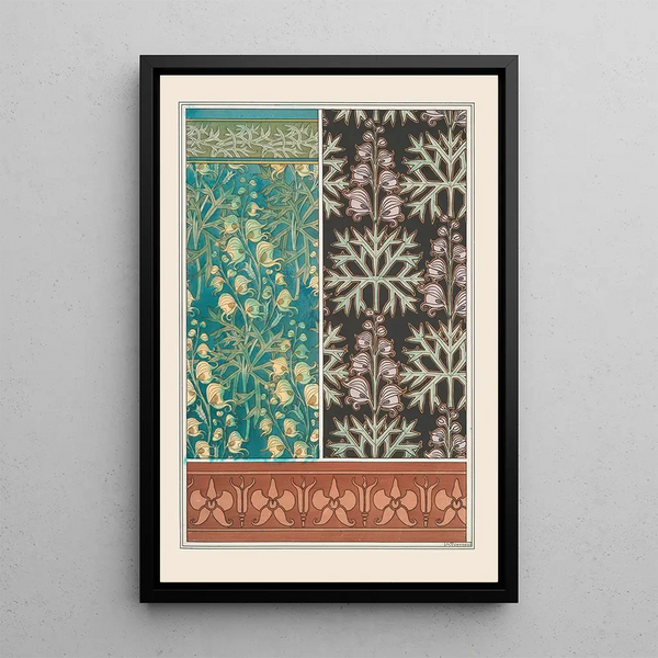 Aconit 2 - Maurice Pillard Verneuil — framed artwork on a wall
