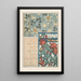 Ancolie 3 - Maurice Pillard Verneuil — framed artwork on a wall