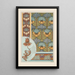 Imperial Crown 2 - Maurice Pillard Verneuil — framed artwork on a wall