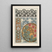 Cyclamen 3 - Maurice Pillard Verneuil — framed artwork on a wall