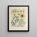 Eschscholtzia - Maurice Pillard Verneuil — framed artwork on a wall