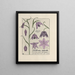 Fritillary Guineafowl - Maurice Pillard Verneuil — framed artwork on a wall