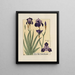Iris germanique Painting - Maurice Pillard Verneuil — framed artwork on a wall