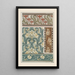 Jonquille 4 - Maurice Pillard Verneuil — framed artwork on a wall