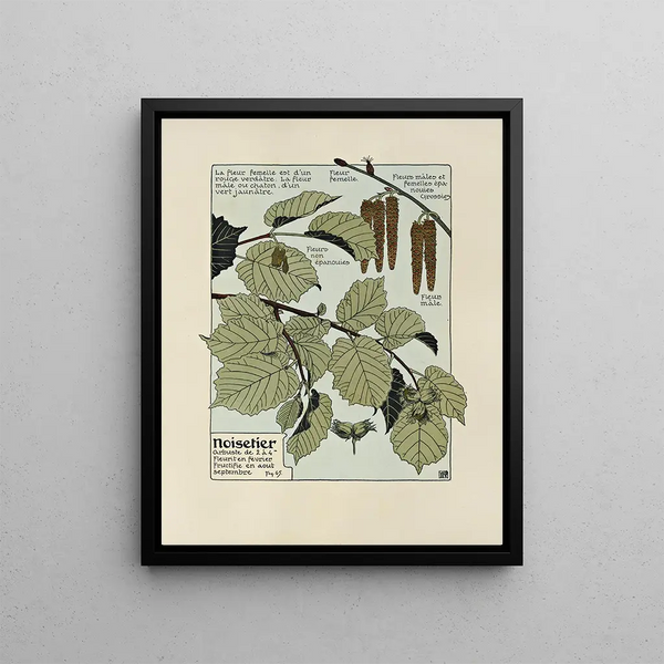 Noisetier Painting - Maurice Pillard Verneuil — framed artwork on a wall