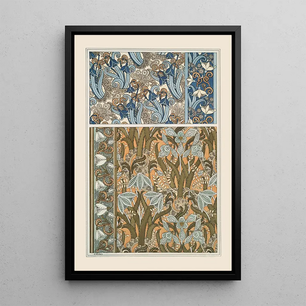 Snowdrop 3 - Maurice Pillard Verneuil — framed artwork on a wall