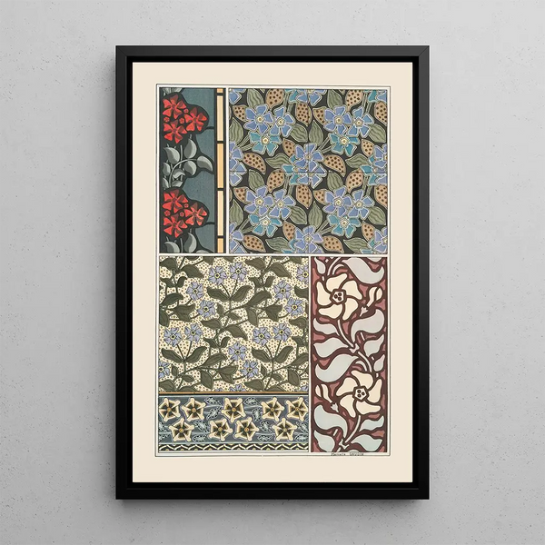 Pervenche 2 - Maurice Pillard Verneuil — framed artwork on a wall