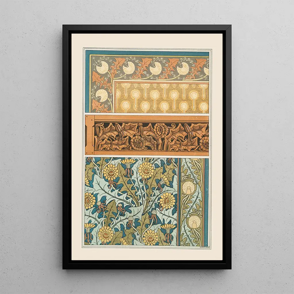 Dandelion 2 - Maurice Pillard Verneuil — framed artwork on a wall