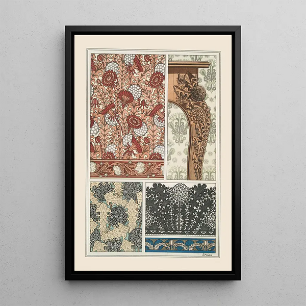 Dandelion 3 - Maurice Pillard Verneuil — framed artwork on a wall