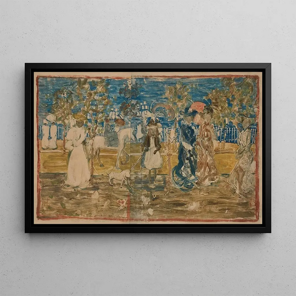 City Point - Maurice Prendergast — framed artwork on a wall