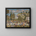 Landscape Painting near Nahant - Maurice Prendergast — framed artwork on a wall