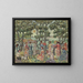 Landscape with Figures - Maurice Prendergast — framed artwork on a wall