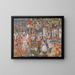 Carrousel - Maurice Prendergast — framed artwork on a wall