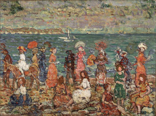Beach - Maurice Prendergast — artwork view