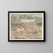Children playing in a shipyard - Maurice Prendergast — framed artwork on a wall