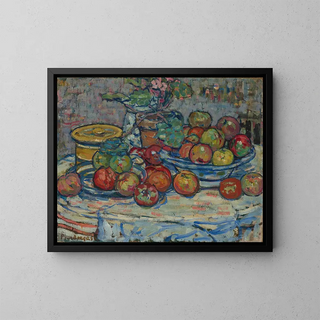 Still life - Maurice Prendergast — framed artwork on a wall